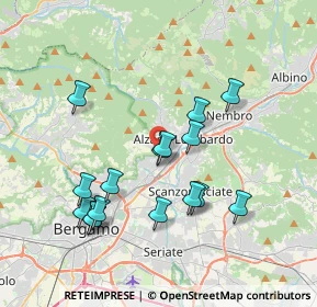 Mappa Via Giovanni Adelasio, 24022 Alzano lombardo BG, Italia (3.61)