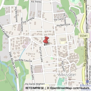 Mappa Via Carabelli, 4, 21041 Albizzate, Varese (Lombardia)