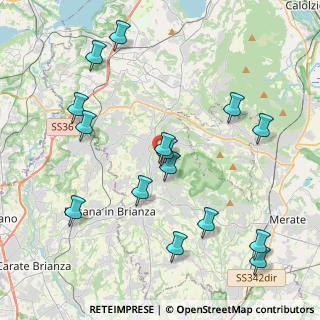 Mappa Via XXIV Maggio, 23897 Viganò LC, Italia (4.49733)