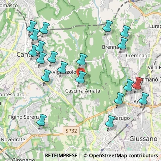Mappa Via Leopardi, 22063 Cantù CO, Italia (2.4775)