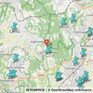 Mappa Via Leopardi, 22063 Cantù CO, Italia (3.62833)