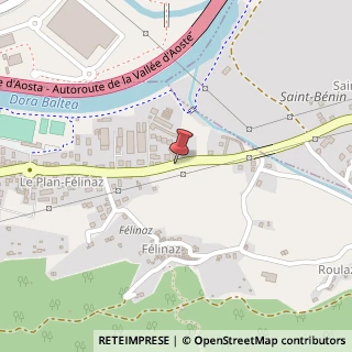 Mappa Frazione Plan Felinaz, 267, 11020 Charvensod, Aosta (Valle d'Aosta)