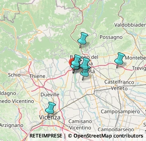 Mappa Via Rizzi, 36055 Nove VI, Italia (19)