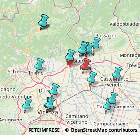 Mappa Via Rizzi, 36055 Nove VI, Italia (16.58158)