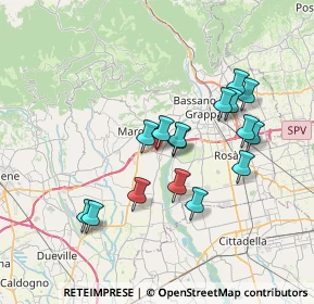 Mappa Via Rizzi, 36055 Nove VI, Italia (6.47375)