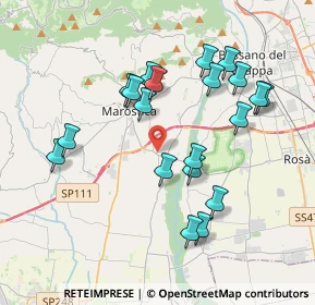 Mappa Via Rizzi, 36055 Nove VI, Italia (3.6795)