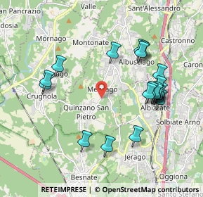 Mappa Via Roma, 21040 Sumirago VA, Italia (1.991)