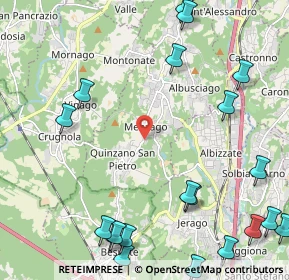 Mappa Via Roma, 21040 Sumirago VA, Italia (3.0875)