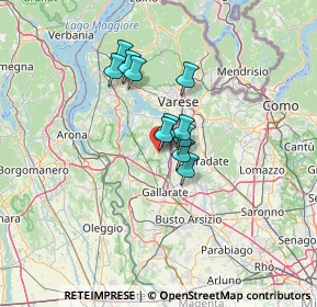 Mappa Via Roma, 21040 Sumirago VA, Italia (8.68)