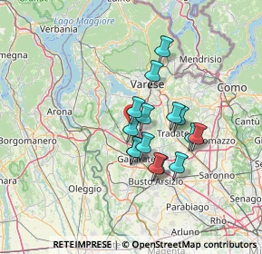Mappa Via Roma, 21040 Sumirago VA, Italia (10.22533)
