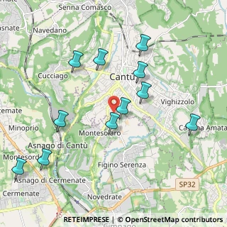 Mappa Via Paradiso, 22063 Cantù CO, Italia (2.09273)