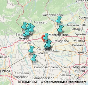 Mappa 31039 Riese Pio X TV, Italia (10.72467)