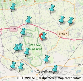 Mappa 31039 Riese Pio X TV, Italia (5.10357)