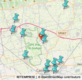 Mappa Via C. Battisti, 31039 Riese Pio X TV, Italia (4.8675)