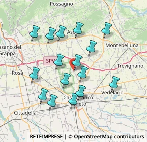 Mappa 31039 Riese Pio X TV, Italia (6.82412)
