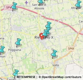 Mappa 31039 Riese Pio X TV, Italia (2.69182)