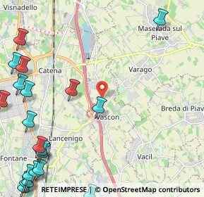 Mappa 31050 Carbonera TV, Italia (3.5025)