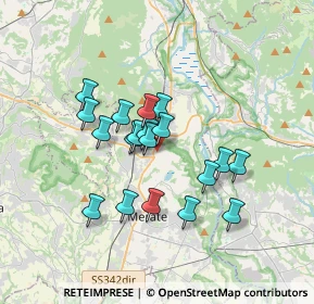 Mappa Via Trento, 23885 Calco LC, Italia (2.74421)