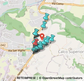 Mappa Via Trento, 23885 Calco LC, Italia (0.2575)