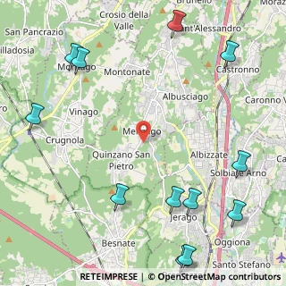 Mappa Via Crocetta, 21040 Sumirago VA, Italia (3.135)