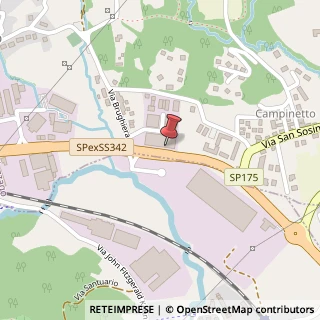 Mappa Via Alberto da Giussano, 17, 24030 Palazzago, Bergamo (Lombardia)