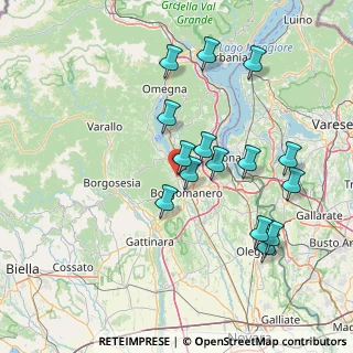 Mappa Via Caduti di Nassiriya, 28024 Gozzano NO, Italia (14.566)