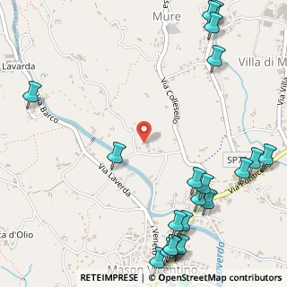 Mappa Via Costavernese, 36060 Mason vicentino VI, Italia (0.7975)