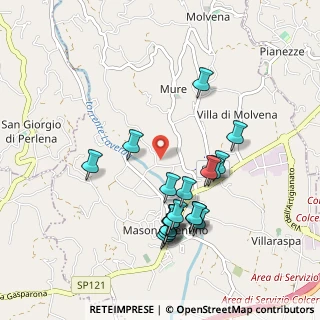 Mappa Via Costavernese, 36060 Mason vicentino VI, Italia (0.94)