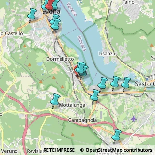 Mappa Via Ribot, 28040 Dormelletto NO, Italia (2.40333)