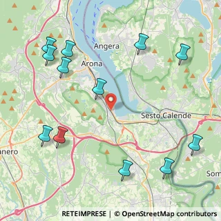 Mappa Via Ribot, 28040 Dormelletto NO, Italia (5.435)