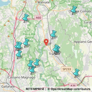 Mappa Via Luigi Galvani, 21040 Venegono Inferiore VA, Italia (4.94923)