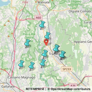 Mappa Via Luigi Galvani, 21040 Venegono Inferiore VA, Italia (3.50364)