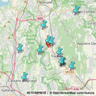 Mappa Via Luigi Galvani, 21040 Venegono Inferiore VA, Italia (3.9025)