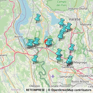 Mappa Via IV Novembre, 21029 Vergiate VA, Italia (6.935)