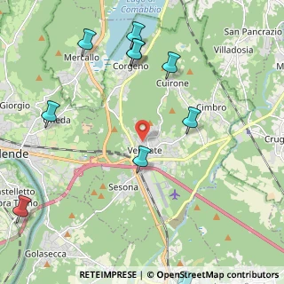 Mappa Via Armando Diaz, 21029 Vergiate VA, Italia (2.90818)