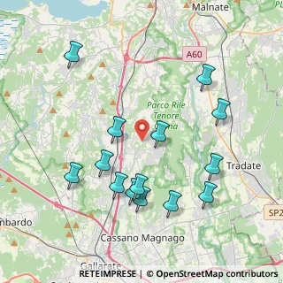 Mappa Via Lazzaretto, 21040 Carnago VA, Italia (4.14643)