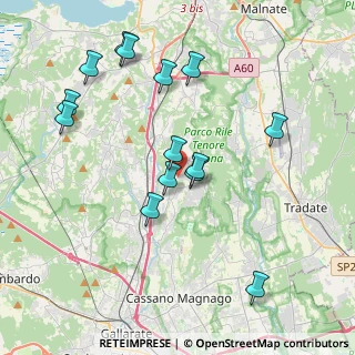 Mappa Via Lazzaretto, 21040 Carnago VA, Italia (4.04429)