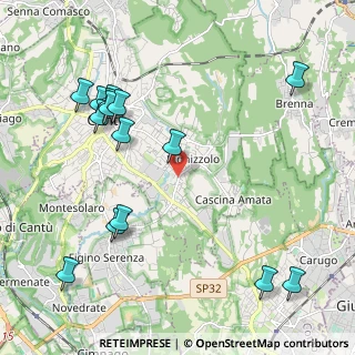 Mappa Via Baracca Francesco, 22063 Cantù CO, Italia (2.48133)