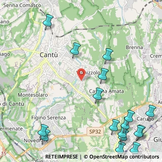 Mappa Via Baracca Francesco, 22063 Cantù CO, Italia (3.31824)