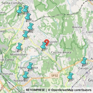 Mappa Via Baracca Francesco, 22063 Cantù CO, Italia (2.90818)