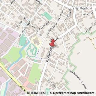 Mappa Via Francesco Baracca,  42, 22063 Cantù, Como (Lombardia)