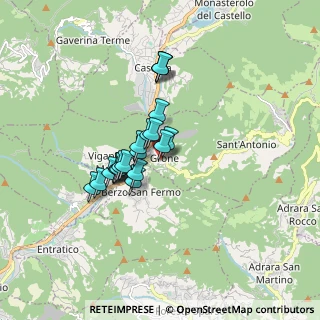 Mappa Via Santa Maria Nascente, 24060 Grone BG, Italia (1.217)