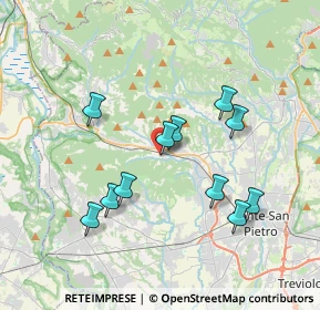 Mappa Via Aldo Moro, 24030 Ambivere BG, Italia (3.43364)