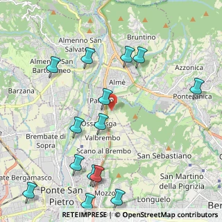 Mappa Via Bergamo, 24030 Paladina BG, Italia (2.59714)