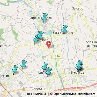 Mappa Via Calcara, 36030 Zugliano VI, Italia (2.47846)