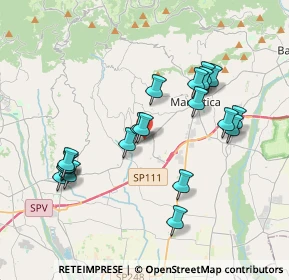 Mappa Via Ponticello, 36060 Molvena VI, Italia (3.65368)