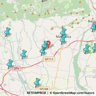 Mappa Via Ponticello, 36060 Molvena VI, Italia (5.91923)