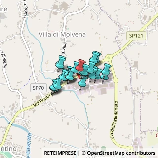 Mappa Via Ponticello, 36060 Molvena VI, Italia (0.22143)