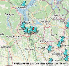 Mappa 21029 Vergiate VA, Italia (21.526)