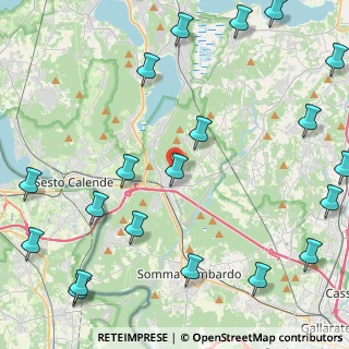 Mappa 21029 Vergiate VA, Italia (6.22)